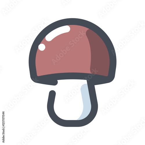Vegetable lovely colored icon pack