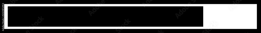 Loading black icon vector. Download upload progress bar sign symbol button. System software update and upgrade concept. Website design element illustration isolated on transparent background. Loading black icon vector. Download upload progress bar sign symbol button. System software update and upgrade concept. Website design element illustration isolated on transparent background.