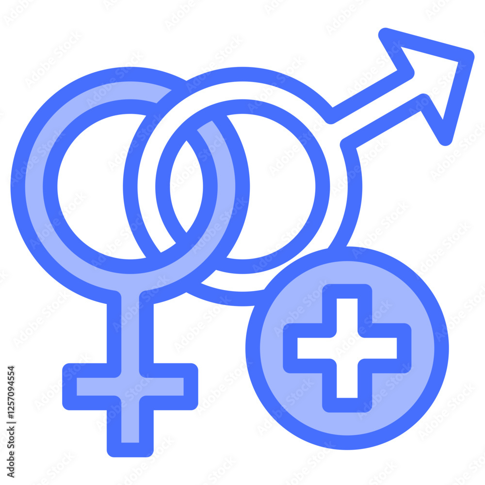 Fototapeta premium Sexual Health Icon