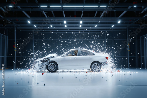 Car Safety Crash Test photo