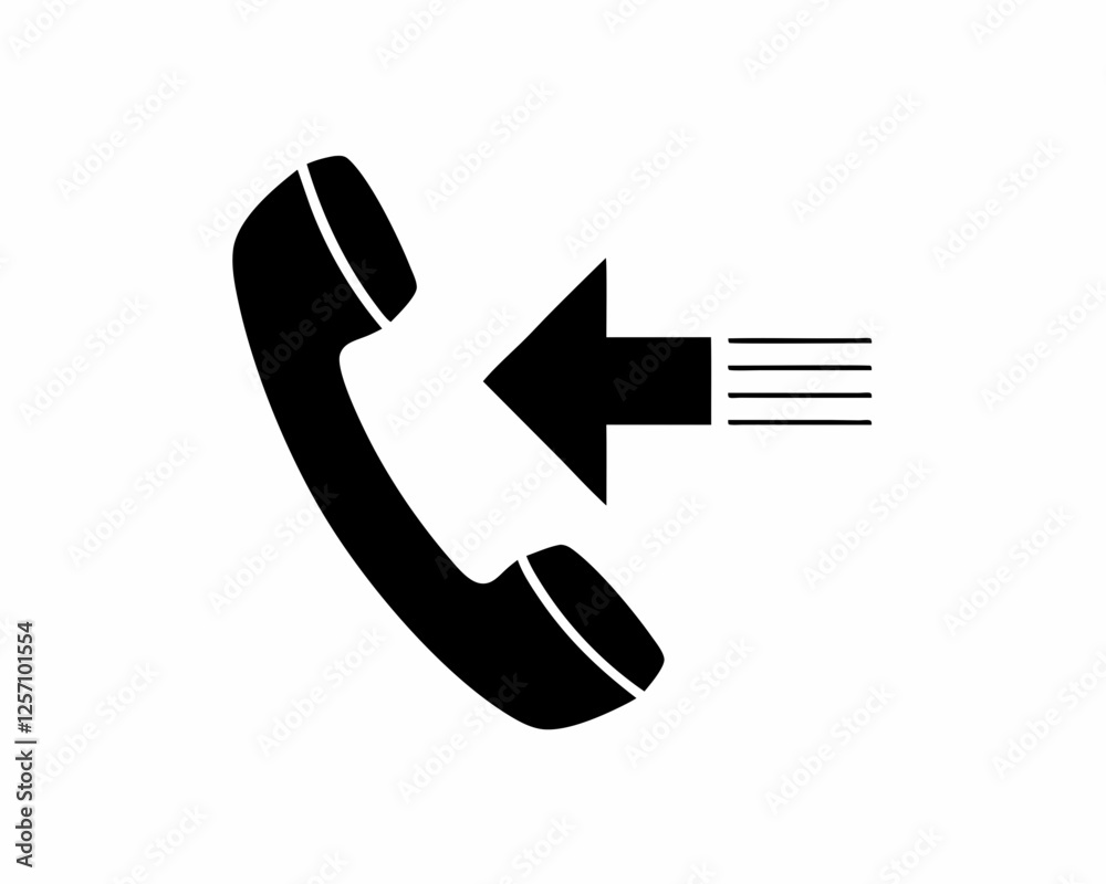 Creative Call Phone Icon Vector Illustration for Communication and Contact Design Creative Call Phone Icon Vector Illustration for Communication and Contact Design