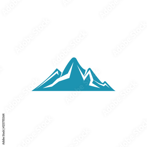 Mountain logo vector template symbol design