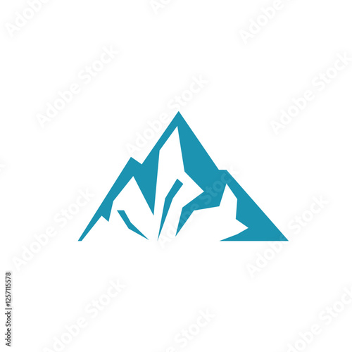 Mountain logo vector template symbol design