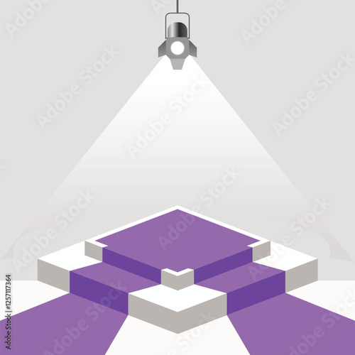 product or promotional podium