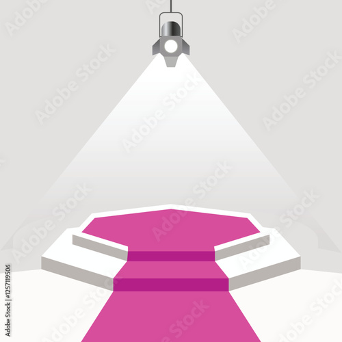 product or promotional podium