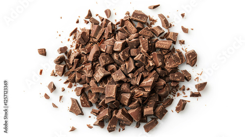 chocolate isolated on a white background