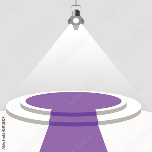 product or promotional podium