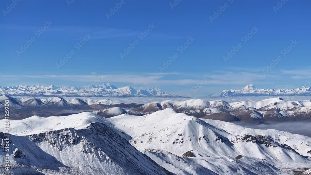 4k aerial video which divine pass is this on the left annapurna on the right dhaulagiri a rare view of both peaks in one pass