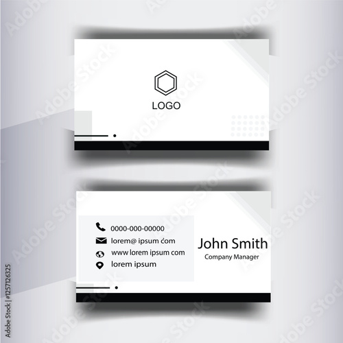 business card template