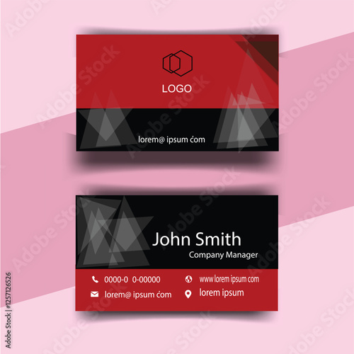 business card template
