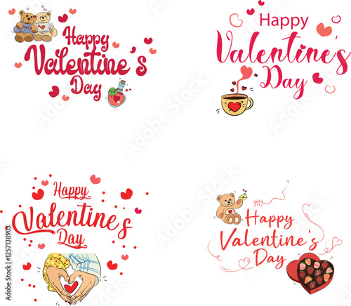 Valentine Day celebration all over the world among people