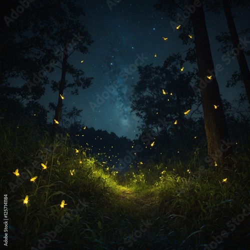 A world where fireflies are the guardians of lost souls.