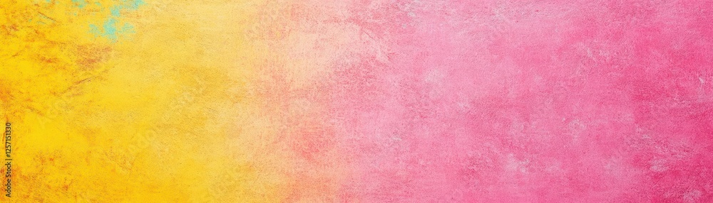 Pink and yellow background with white border ideal for graphic design and artwork presentations Pink and yellow background with white border ideal for graphic design and artwork presentations