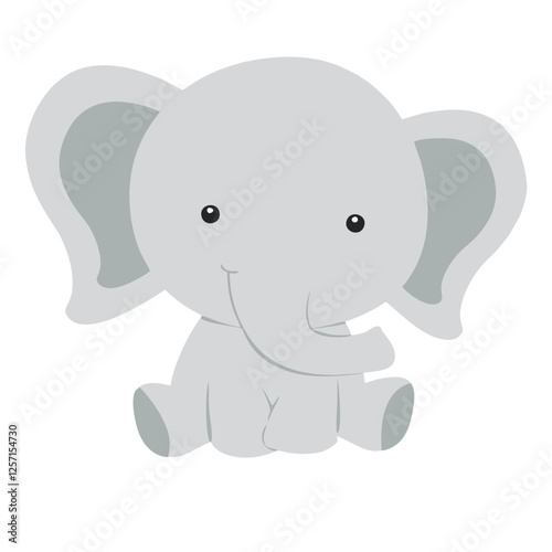 baby elephant cartoon