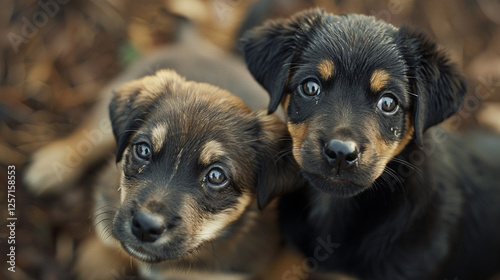  black puppies