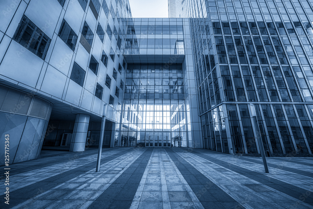 Modern Architectural Design with Glass and Concrete Structures Modern Architectural Design with Glass and Concrete Structures