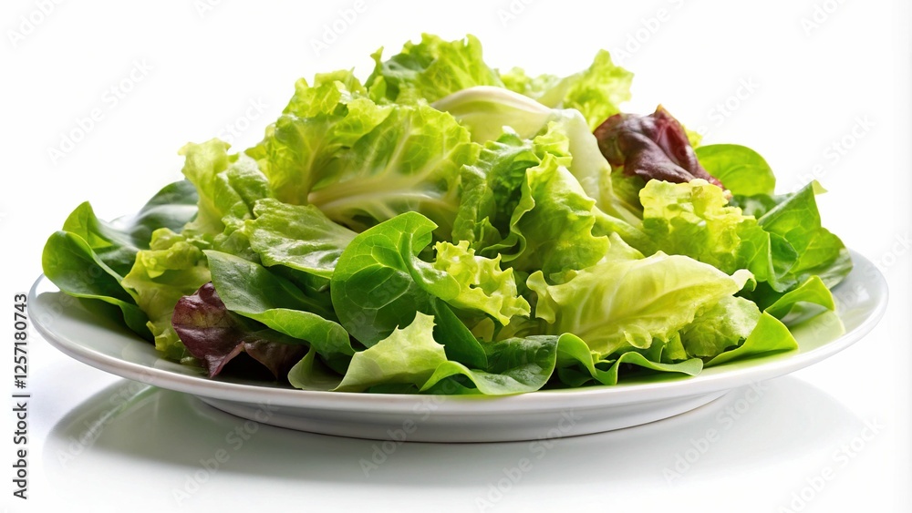 Fresh Lettuce Salad on Plate - A plate filled with a fresh and vibrant mix of lettuce leaves, perfect for a healthy and colorful salad.
Fresh Lettuce Salad on Plate - A plate filled with a fresh and vibrant mix of lettuce leaves, perfect for a healthy and colorful salad.