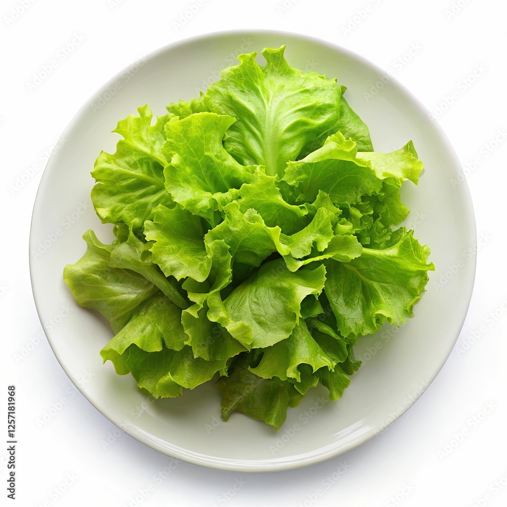 Fresh Lettuce on Plate - A fresh, crisp head of lettuce served on a plate, ready for healthy meals or salads.
Fresh Lettuce on Plate - A fresh, crisp head of lettuce served on a plate, ready for healthy meals or salads.