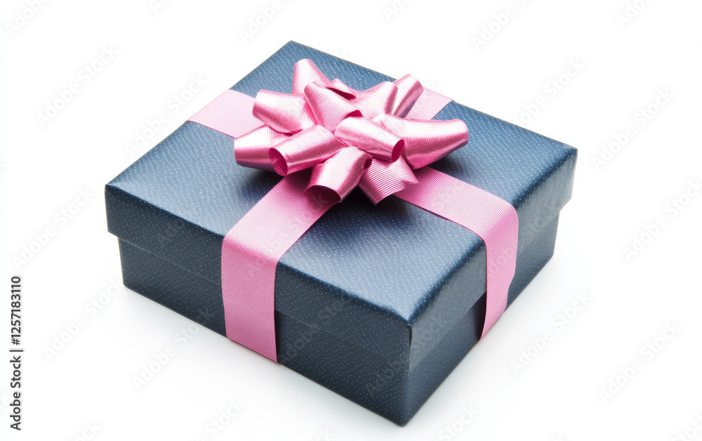 Obraz premium pink gift box