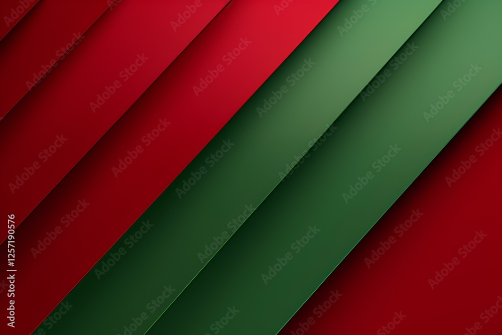 Obraz premium red green background