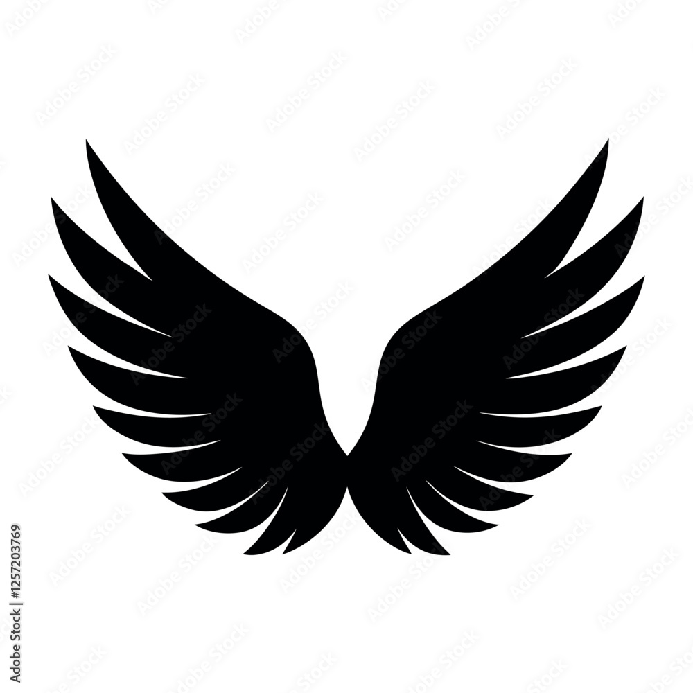 simple silhouette design on white background simple silhouette design on white background