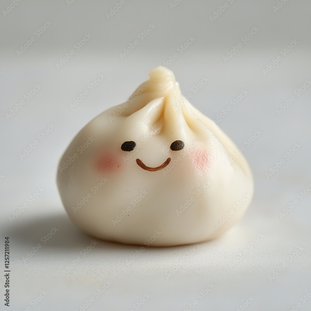 Adorable Happy Bao Bun Cartoon Character Cute Food Illustration Delicious Asian Cuisine Steamed Dumpling Soft White Dough Sweet Treat Tasty Snack Adorable Happy Bao Bun Cartoon Character Cute Food Illustration Delicious Asian Cuisine Steamed Dumpling Soft White Dough Sweet Treat Tasty Snack
