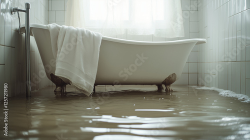 Water Damage and Bathtub: A...