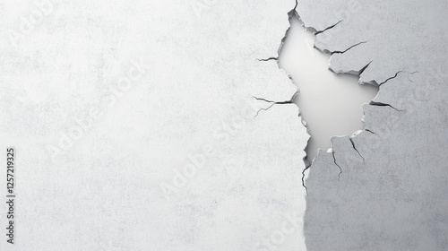 Cracked Surface: A dramatic...
