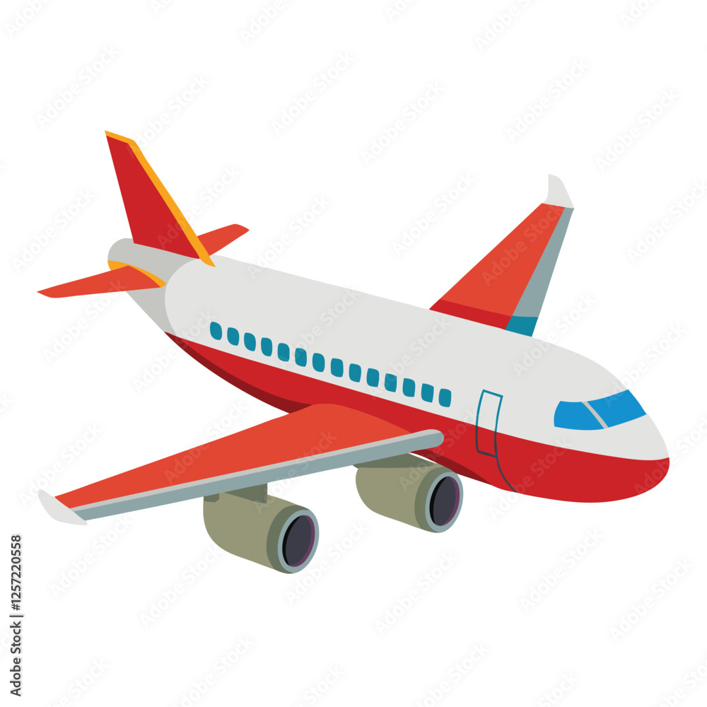 Obraz premium aroplane vector