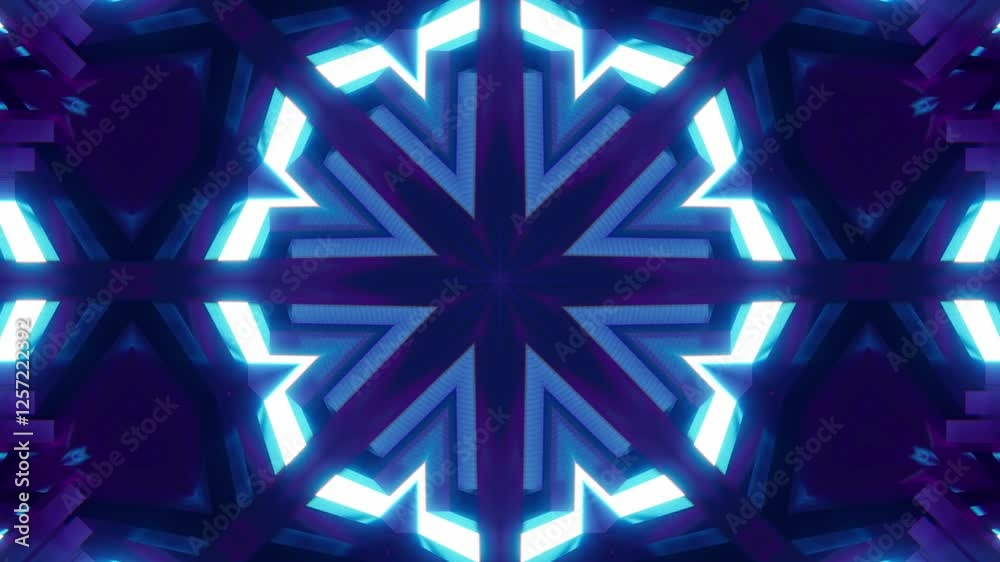 Glowing Seamless Pattern Animation Festive Neon Background Loop Glowing Seamless Pattern Animation Festive Neon Background Loop