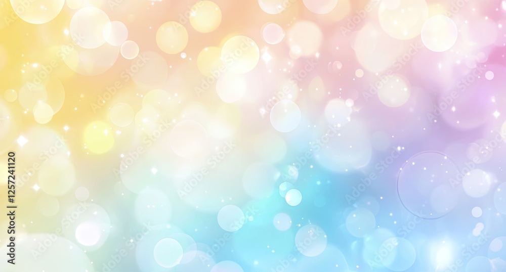 Pastel bokeh lights background, dreamy, website design Pastel bokeh lights background, dreamy, website design