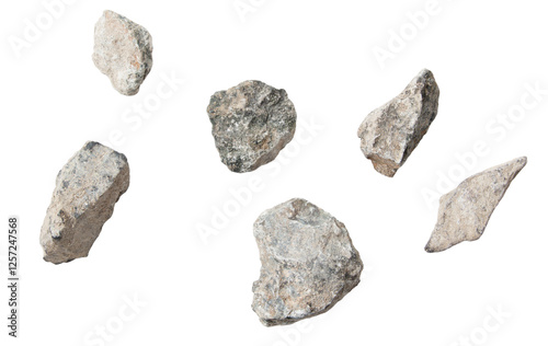 Jadeite stone isolated on white background