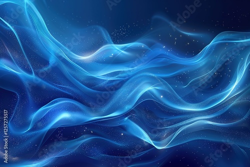 Abstract blue background. Vector graphics.