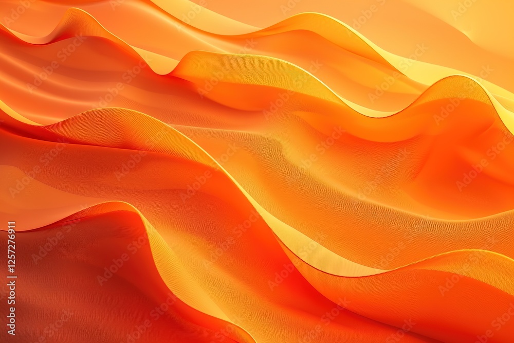 Obraz premium Abstract minimal orange background with geometric creative and minimal gradient concepts, for posters, banners, landing page concept image.