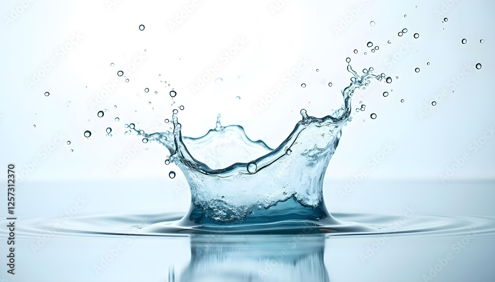 a dynamic splash of water background a dynamic splash of water background