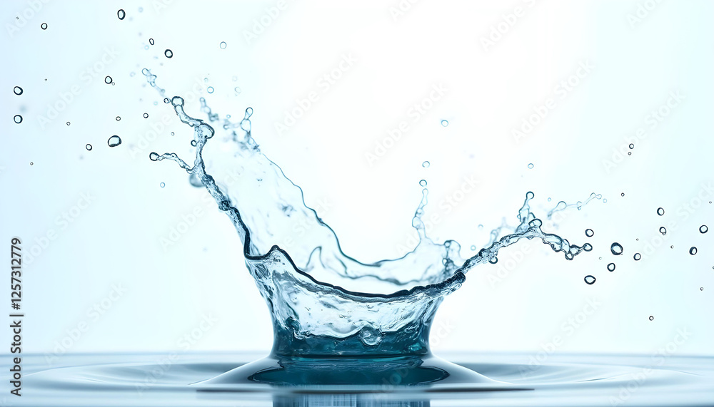 a dynamic splash of water background a dynamic splash of water background