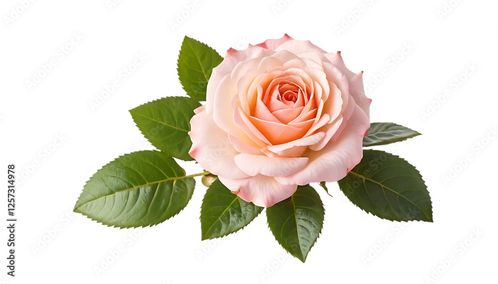 Fototapeta premium Rose jewelry flower plant png
