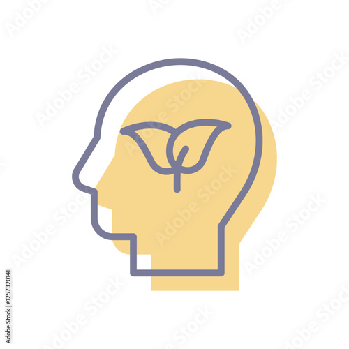 Think Green vector icon