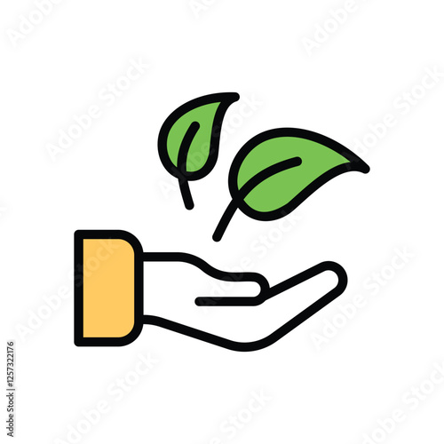Go Green vector icon