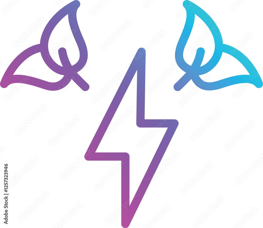 Eco Energy vector icon Eco Energy vector icon