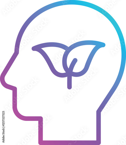 Think Green vector icon