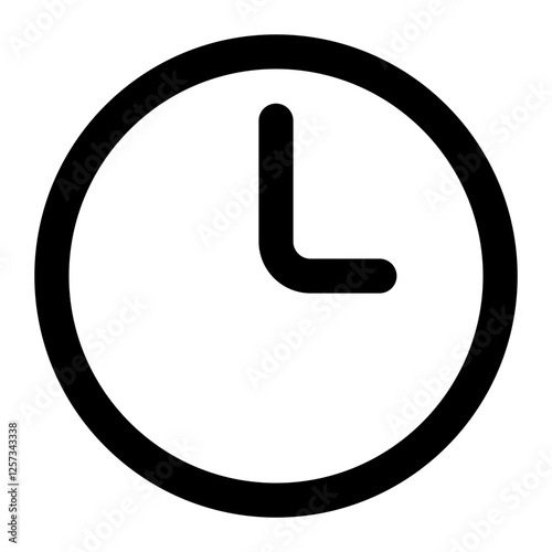clock icon for illustration