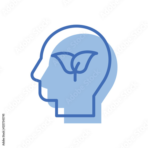 Think Green vector icon