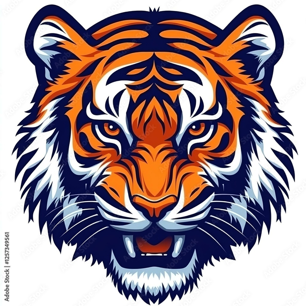 Esport vector logo tiger tiger icon tiger head vector sticker Esport vector logo tiger tiger icon tiger head vector sticker