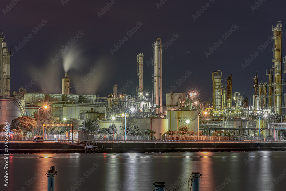 四日市工場夜景