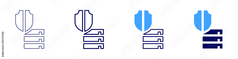 Data analysis process icon in 4 different styles. Thin Line, Line, Bold Line, Duotone. Duotone style. Editable stroke Data analysis process icon in 4 different styles. Thin Line, Line, Bold Line, Duotone. Duotone style. Editable stroke