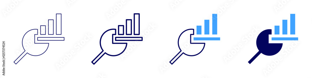 Real-time data icon in 4 different styles. Thin Line, Line, Bold Line, Duotone. Duotone style. Editable stroke Real-time data icon in 4 different styles. Thin Line, Line, Bold Line, Duotone. Duotone style. Editable stroke