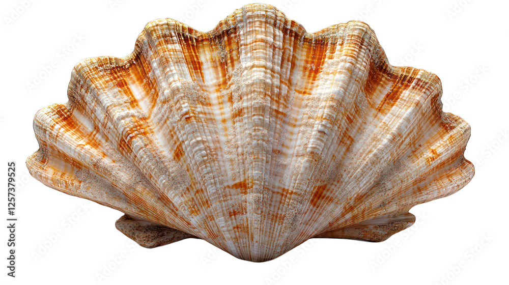 empty seashell isolated on white background empty seashell isolated on white background