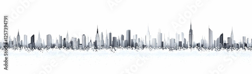 Wallpaper Mural City skyline, urban landscape, design Torontodigital.ca