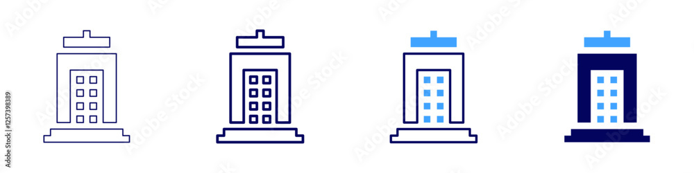 Real estate tax benefits icon in 4 different styles. Thin Line, Line, Bold Line, Duotone. Duotone style. Editable stroke Real estate tax benefits icon in 4 different styles. Thin Line, Line, Bold Line, Duotone. Duotone style. Editable stroke